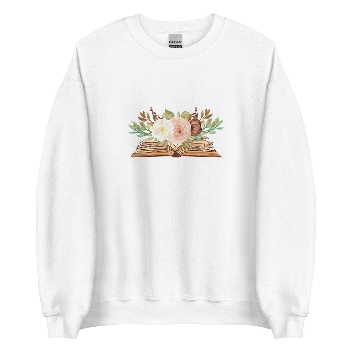 Rustic Roses and Book Unisex Sweatshirt