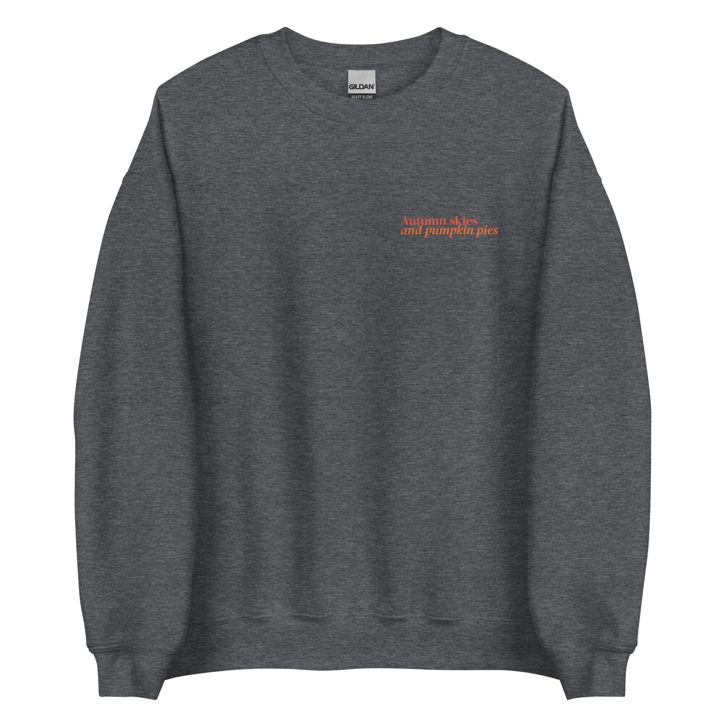 Autumn Skies and Pumpkin Pies Unisex Sweatshirt