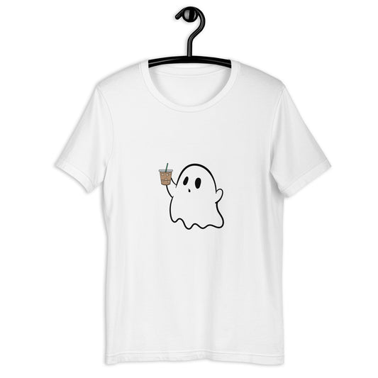 Iced Coffee Ghost Unisex T-Shirt