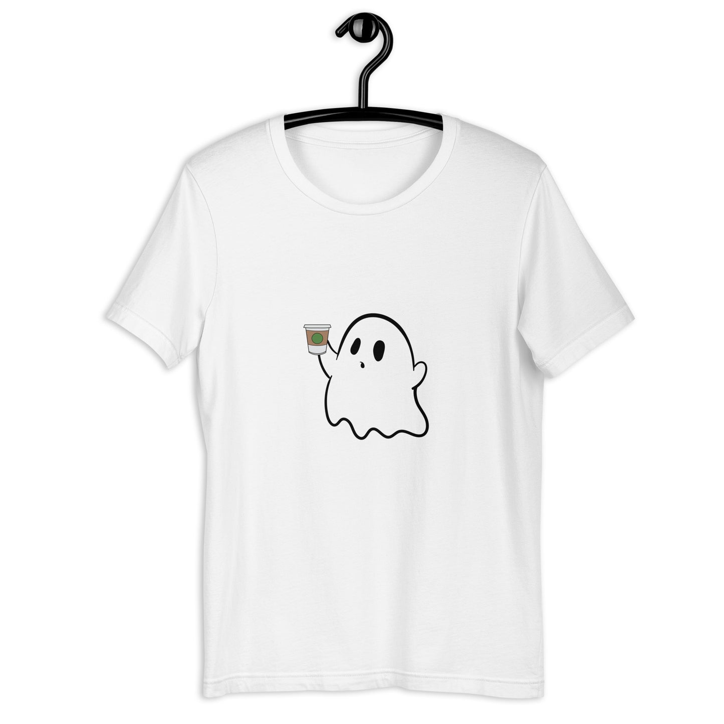 Hot Coffee Ghost Unisex T-Shirt