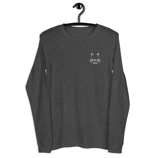 Cat Dad Long Sleeve Tee