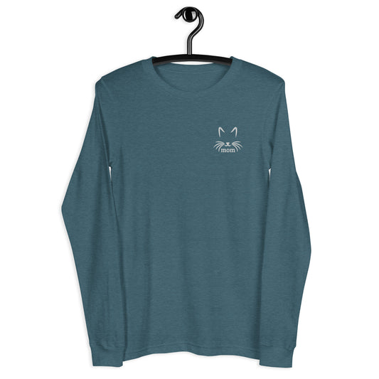 Cat Mom Long Sleeve Tee