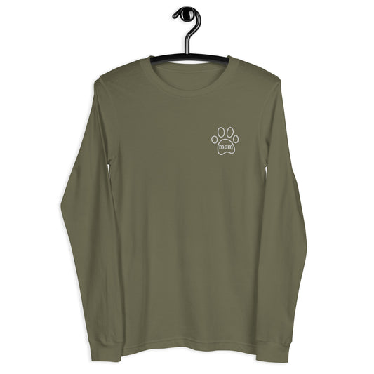 Dog Mom Long Sleeve Tee